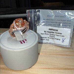 RBP6656 My happiest forever BP ring size 8